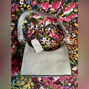 Time and Tru Silver Hand Bag NWT